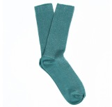 Classic Formal Socks - Peacock Blue