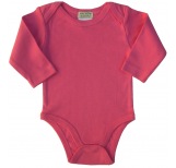 Balkan Baby L/S One-piece- Sunset Pink