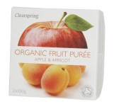 Organic Fruit Purée - Apple & Apricot