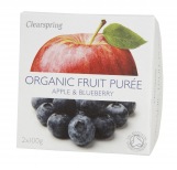 Organic Fruit Purée - Apple & Blueberry