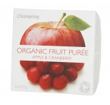 Organic Fruit Purée - Apple & Cranberry