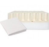 Foam and latex mattress with cover