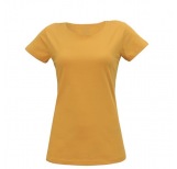 Damen T-Shirt in gelb