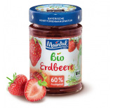 Bio + vegan Erdbeer Fruchtaufstrich